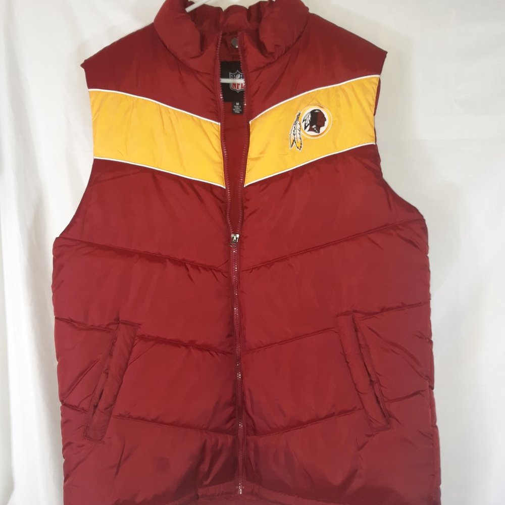 Vintage Washington Redskins Puff Vest Size M